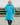 EQUIDRY Evolution Lux Women's Warm Waterproof Winter Horse Riding Coat Thick Fleece Lining with Faux Fur Trim Hood in turquoise rider in arena