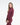 Women's Water Repellent Zip up Top | Plum/Black