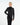 Children's Water Repellent Zip up Top | Black/White