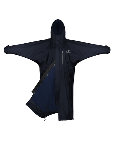 Evolution Children's | Thick Fleece | Fixed Hood | Navy/Navy - EQUIDRY