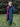 Evolution Children's | Thin Fleece | Fixed Hood | Navy/Raspberry - EQUIDRY