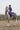 Evolution Children's | Thin Fleece | Stowaway Hood | Purple - EQUIDRY