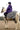 Evolution Children's | Thin Fleece | Stowaway Hood | Purple - EQUIDRY