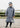 EQUIDRY Evolution Lux children's Warm Waterproof Winter Horse Riding Coat Thick Fleece Lining with Faux Fur Trim Hood being shown in charcoal/lilac