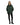 Shortie Child's Oversized Short Waterproof blouson style Riding Jacket Thin Fleece Lining Stowaway Hood in black forest green relaxed fit studio