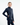 Children's Water Repellent Zip up Top | Navy/Raspberry