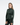 Women's Water Repellent Zip up Top | Black forest Green/Black