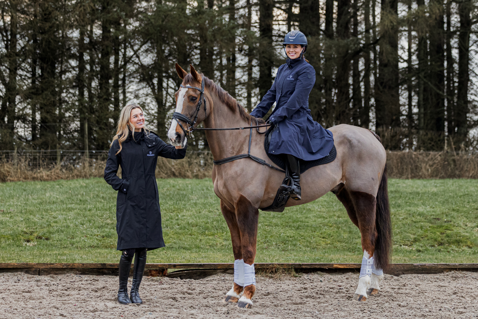 Introducing the Aura: The Lightweight Waterproof Riding Mac – EQUIDRY
