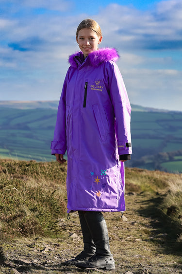 Unicorn Academy | Thick Fleece | Violet/Violet