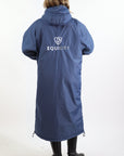 Evolution Women's | Thick Fleece | Fixed Hood | Steel Blue