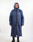 Evolution Women's | Thick Fleece | Fixed Hood | Steel Blue