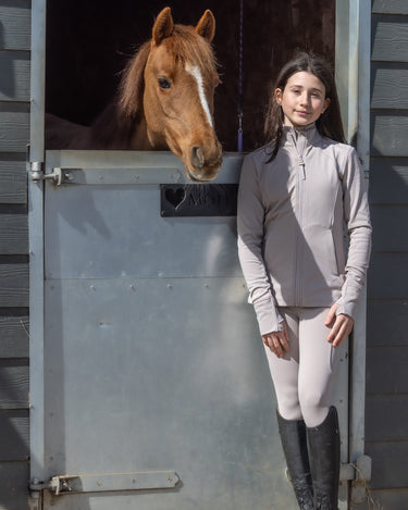 Water Repellent Leggings | Children's Sand/White