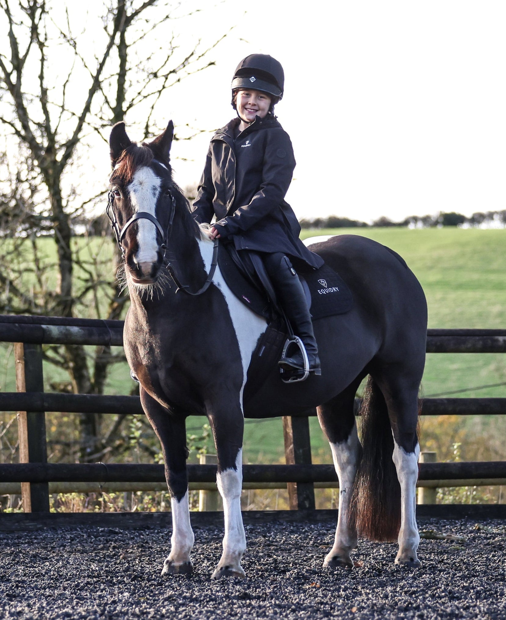 Bronte Girls Fitted Waterproof Riding Jacket