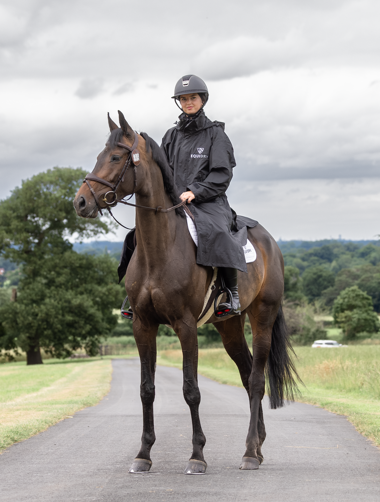 EQUIDRY Mac | Women's Lightweight Waterproof Breathable Riding Coat