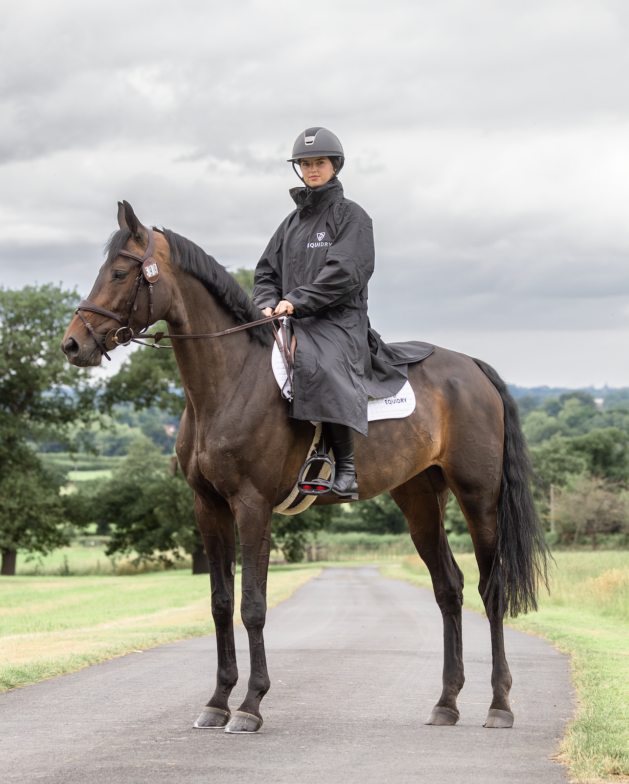 EQUIDRY Mac | Women's Lightweight Waterproof Breathable Riding Coat
