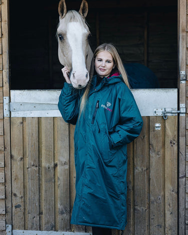 Evolution Children's | Thick Fleece | Teal/Peacock Pink
