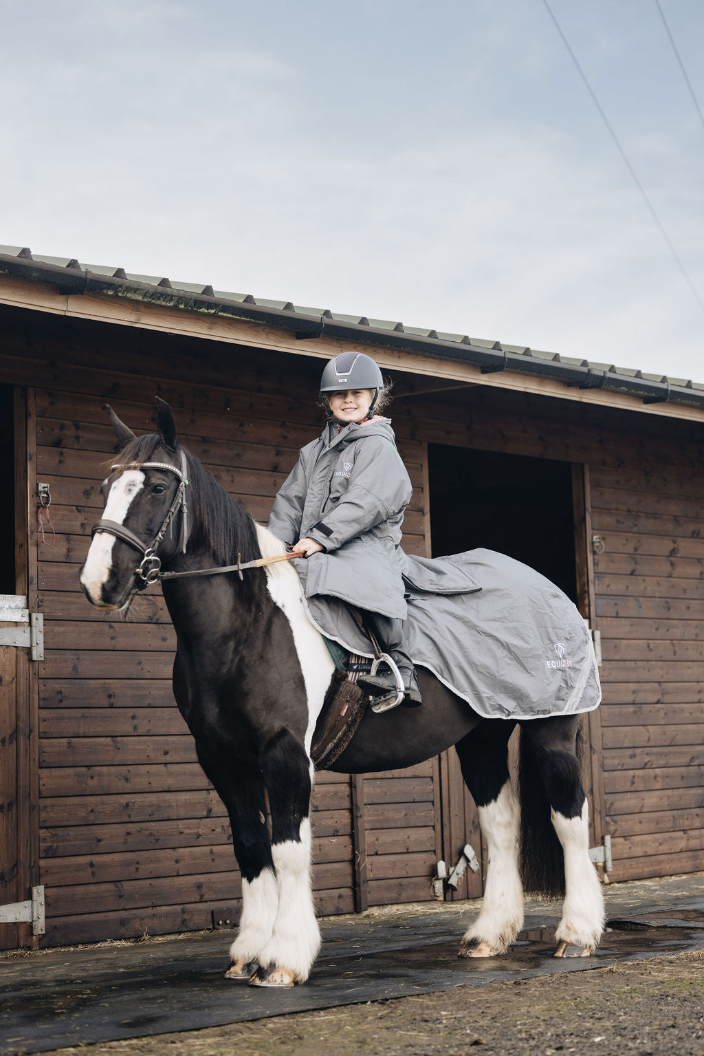 EQUIDRY | All Rounder Evolution Children's | Charcoal