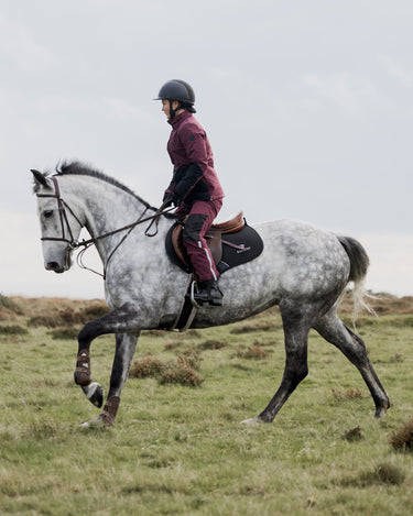 Freya Insulated Waterproof Riding Trousers | Women's | Burgundy/Black