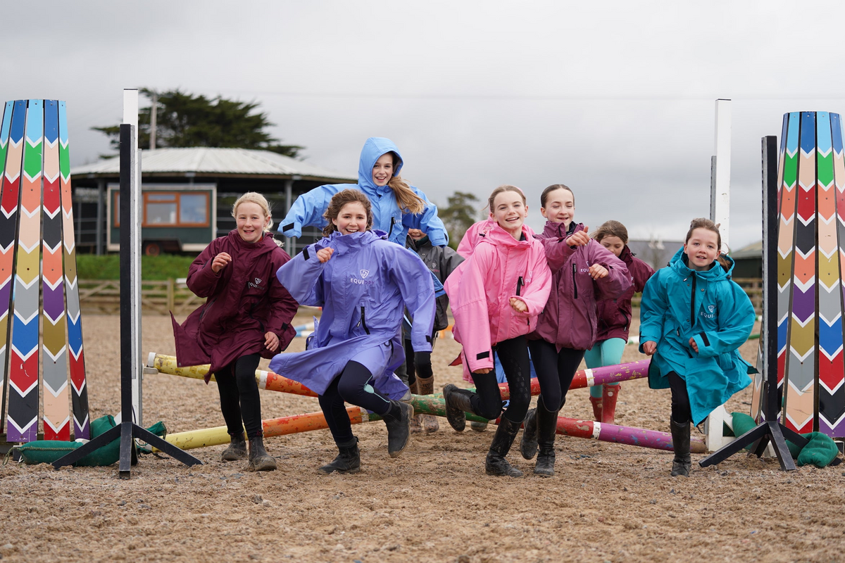 EQUIDRY’s Waterproof Riding Coats for Children