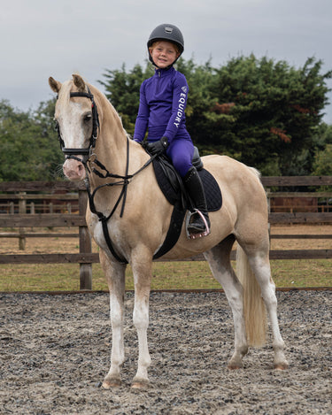 Water Repellent Leggings | Children's Purple/White