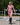 Women's Water Repellent Zip up Top | Pale Pink/Grey