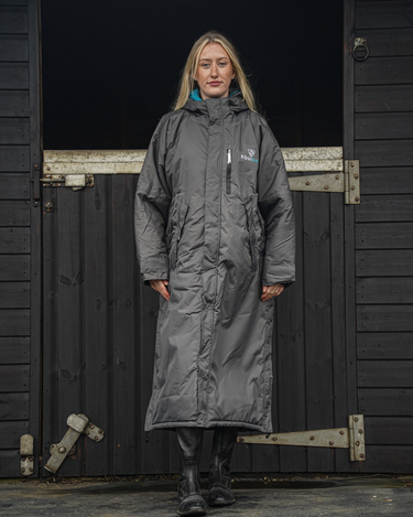 Evolution Women's | Thick Fleece | Grey/Turquoise