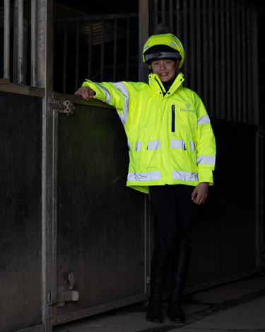 Shortie Children's | Thin Fleece | Hi-Vis Yellow