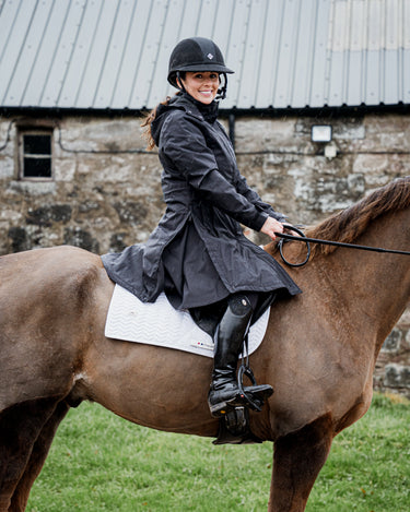 Bronte Waterproof Riding Coat | Removable Hood | Women's | Black