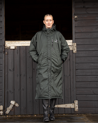Evolution | Thick Fleece | Black Forest Green/Grey