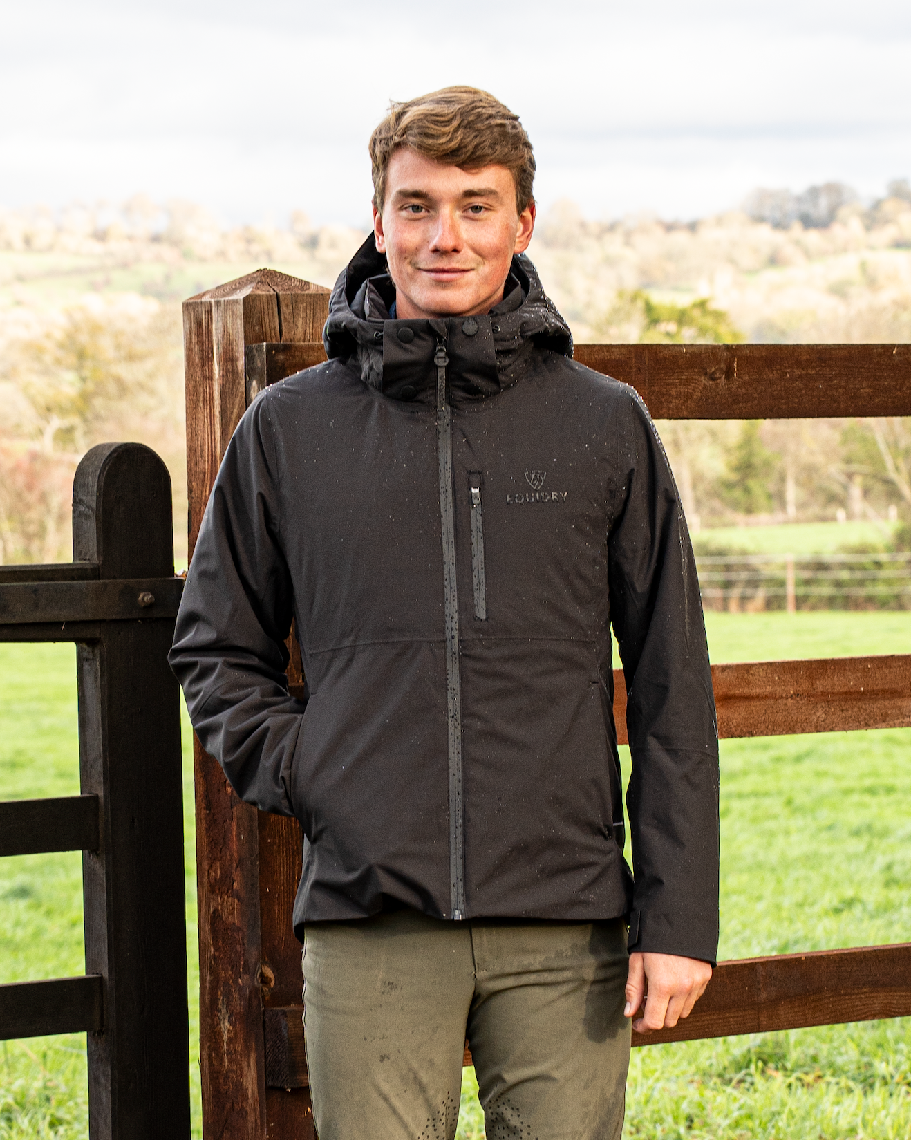 Light Riding Jacket Iris Warm Waterproof Riding Jacket | Men's | Black – EQUIDRY