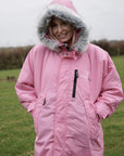 Evolution Women's | Thick Fleece | Fur Hood | Penelope Pink