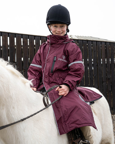 Evolution Children's | Thin Fleece | Reflective | Plum