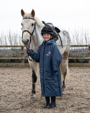 Original Children's | Thick Fleece | Steel Blue/Grey