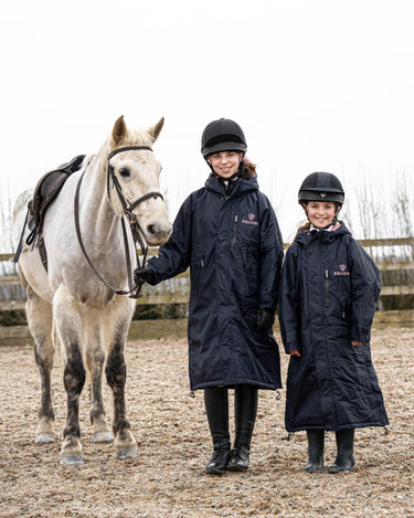 Evolution Children's | Thick Fleece | Navy/Pale Pink