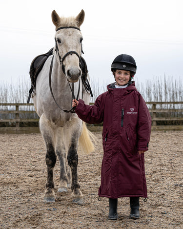 Evolution Children's | Thick Fleece | Plum/Grey