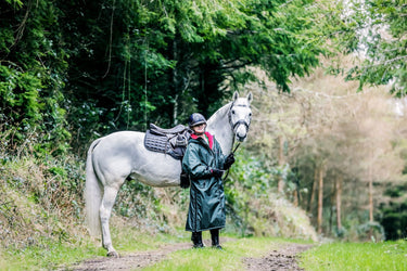 EQUIDRY | All Rounder Original Children's | Black Forest Green/Peacock Pink - EQUIDRY