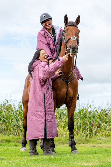 EQUIDRY waterproof horse riding raincoat | All Rounder Original Women's | Valerian 
