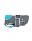 EQUIDRY | Dog Coat | Charcoal/Turquoise - EQUIDRY