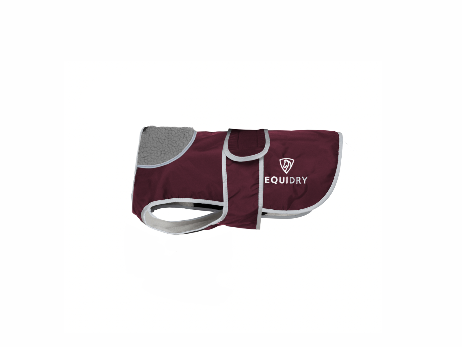 EQUIDRY | Dog Coat | Plum/Grey - EQUIDRY