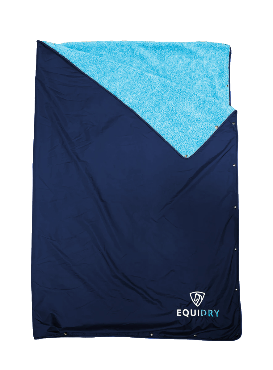 EQUIDRY | Equi-Blanket | Navy/Turquoise - EQUIDRY