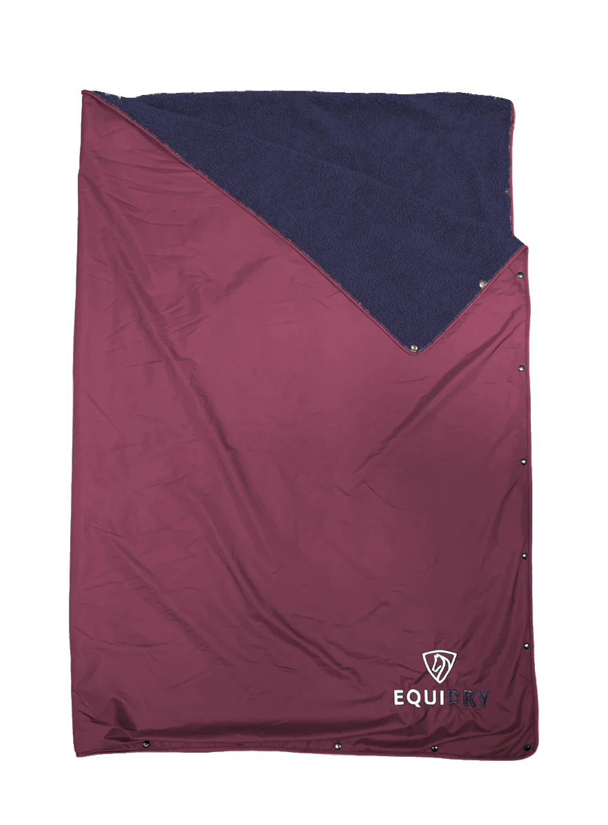 EQUIDRY | Equi-Blanket | Plum/Navy - EQUIDRY