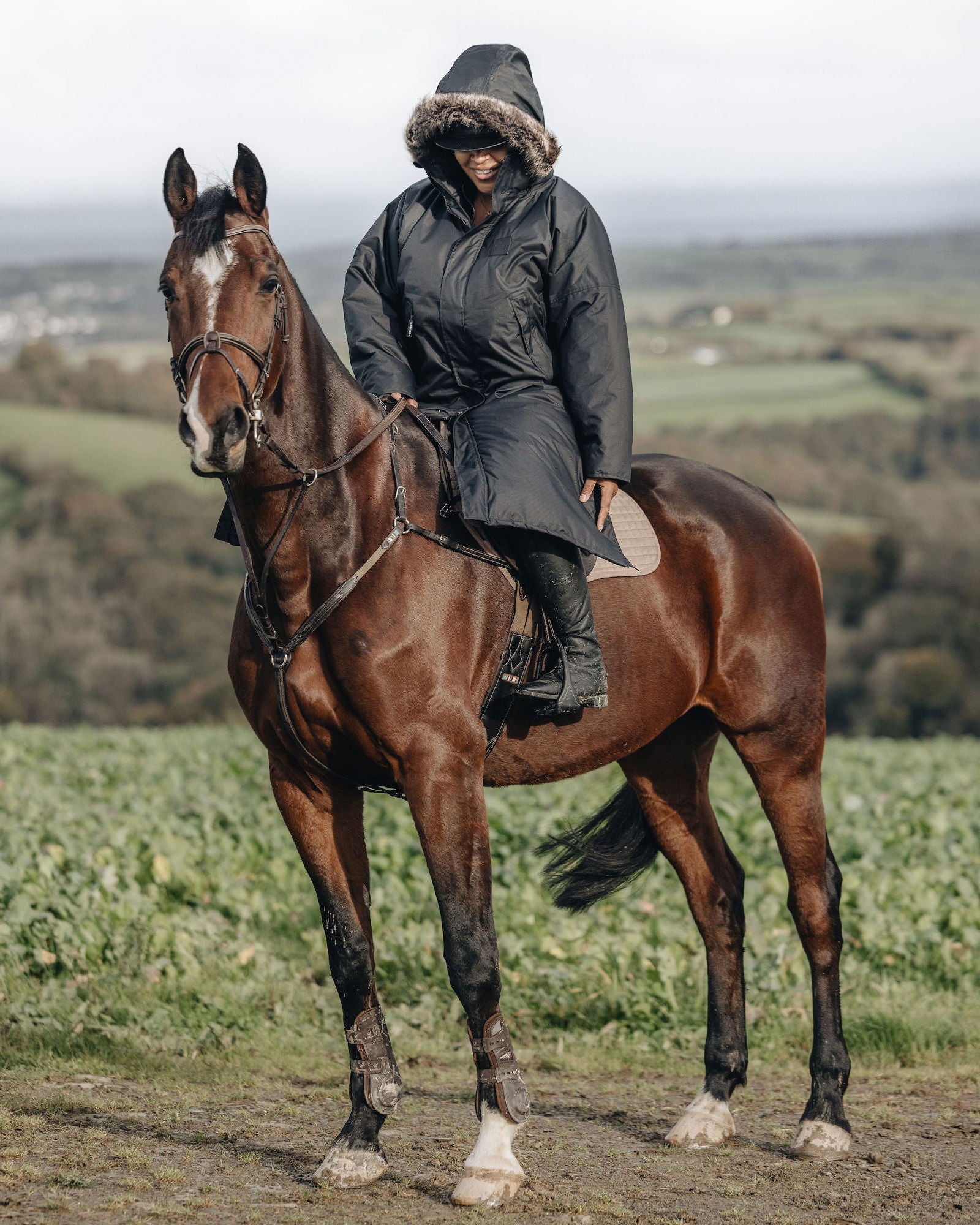 EQUIDRY |  Parka | Women's | Black - EQUIDRY