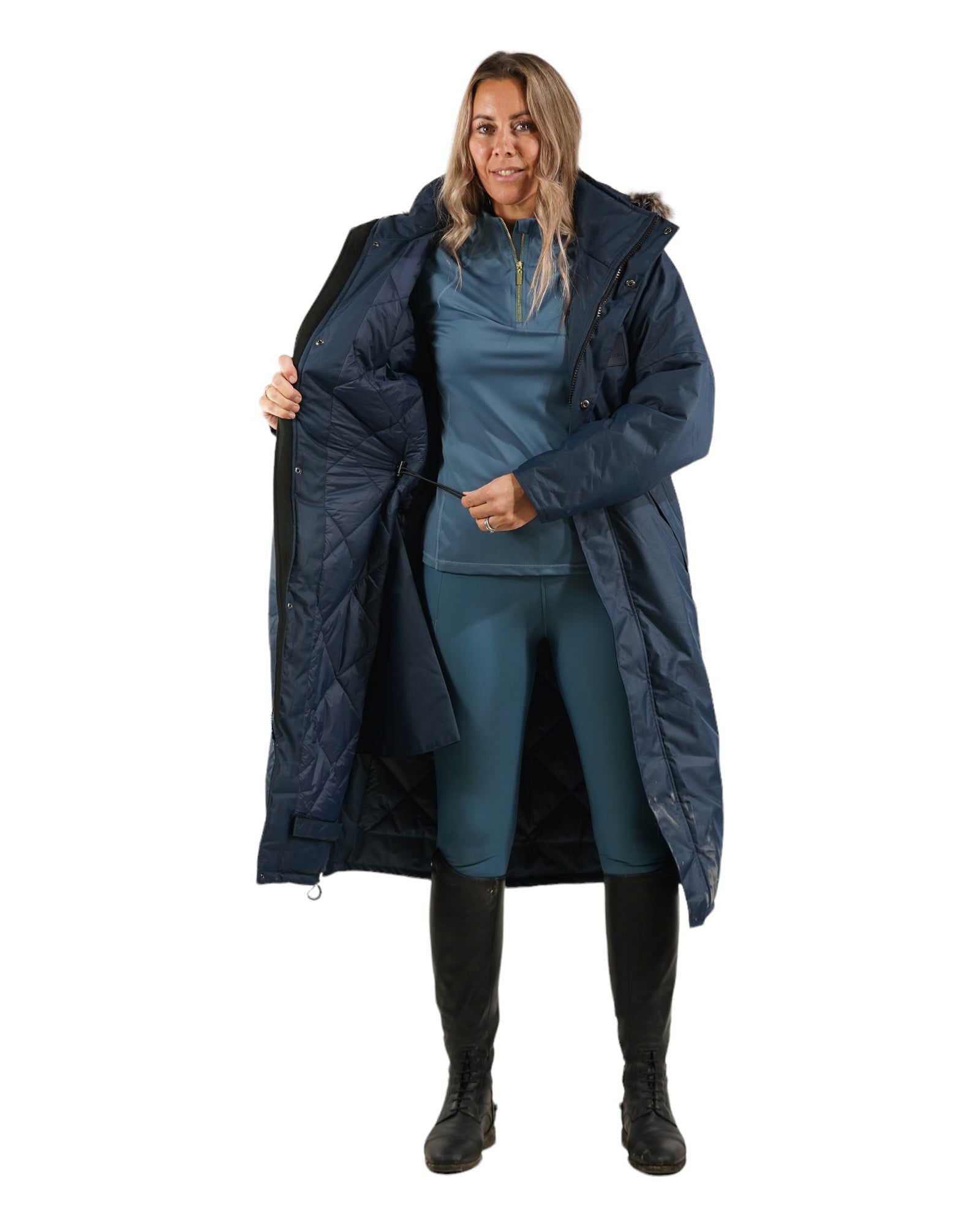 EQUIDRY | Parka | Women's | Navy - EQUIDRY