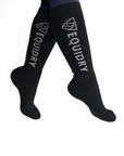 EQUIDRY Black Waterproof Horse Riding sock 