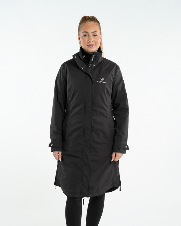 Bronte Waterproof Riding Coat | Removable Hood | Women's | Black
