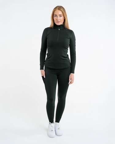Water Repellent Leggings | Women's Green/Black
