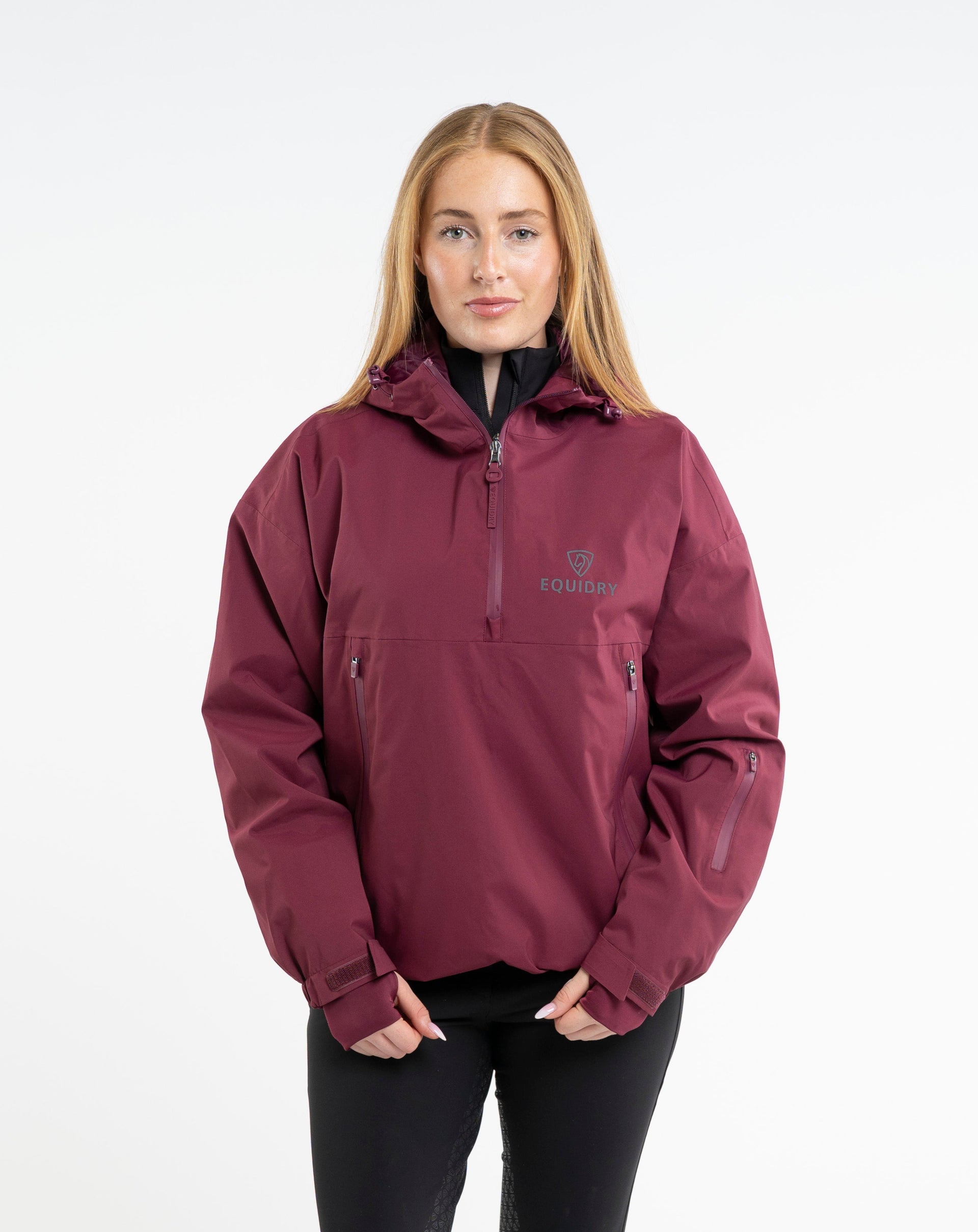 Women's Storm Smock Burgundy – EQUIDRY