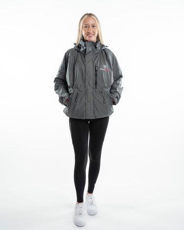 Shortie Women's | Thin Fleece | Grey/Peacock pink