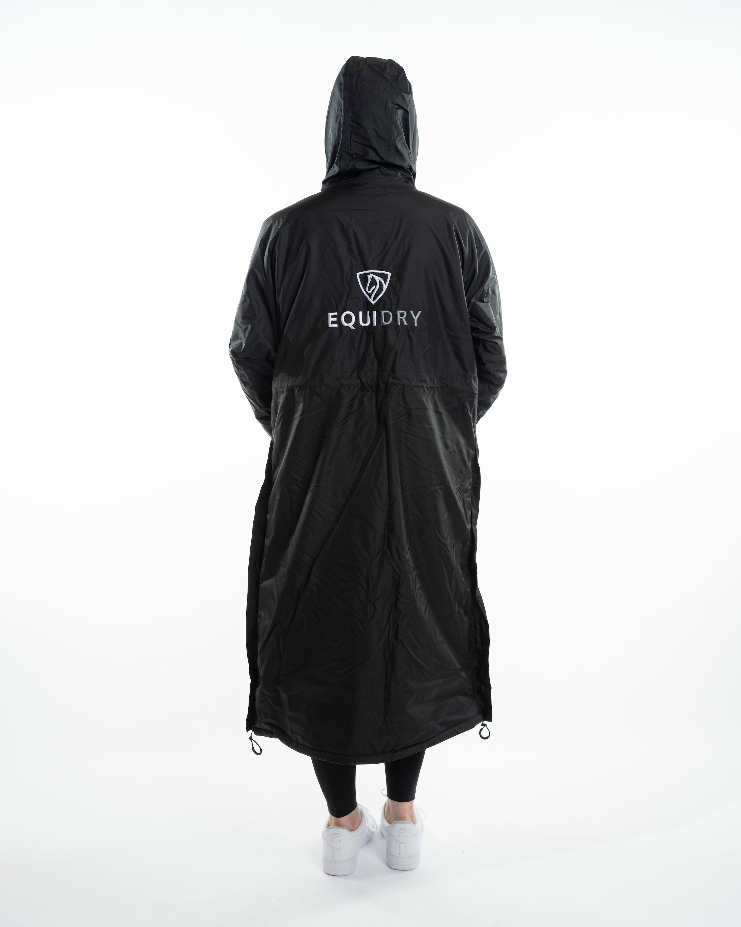 EQUIDRY Equestrian Lite | Ladies Waterproof Horse Riding Jacket |Black