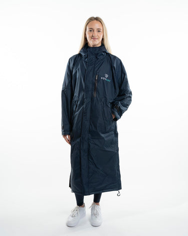 Evolution Women's | Thin Fleece | Navy/Turquoise